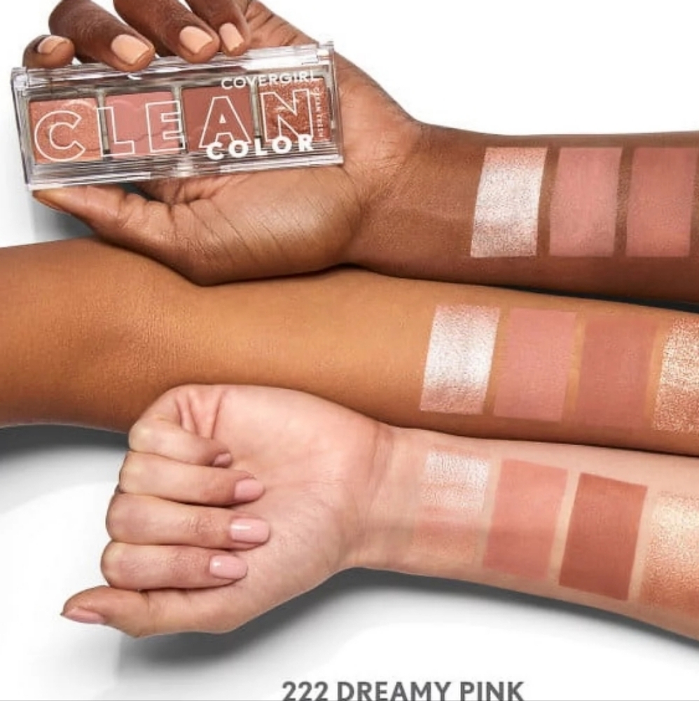 Eyeshadow Clean Fresh matte shimmer metallic vegan makeup no talc & no paraben